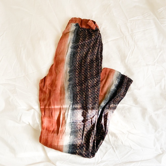 ANTHROPOLOGIE Mallorca Dyed Tapered Joggers Size Small - Picture 11 of 15